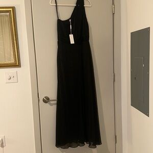 Long One-Shoulder Formal Dress